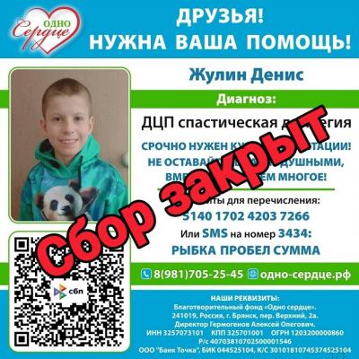 Акция 'Сбор для Дениса'